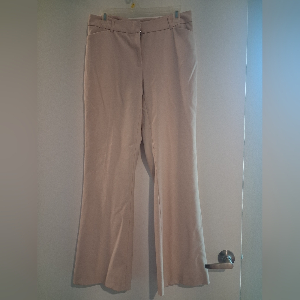Apostrophe Women's Flare Pants in Cream